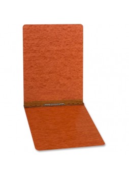 Letter - 8.50" Width x 11" Sheet Size - 2" Fastener Capacity for Folder - 20 pt. Folder Thickness - Pressboard, Tyvek - Rust Red - Recycled - 1 Each - acc17928